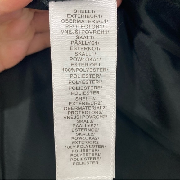 Adrianna Papell Pink Black Illusion Floral Mikado Gown Dress Formal Full Length - Picture 16 of 16